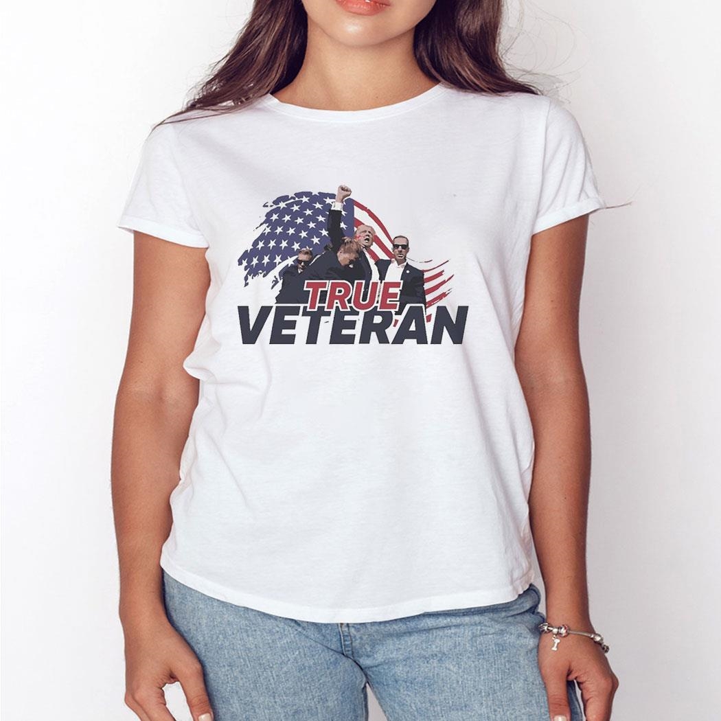 My President Trump True Veteran Fight For America 2024 Shirt Hoodie My President Trump True Veteran Fight For America 2024 Shirt Hoodie