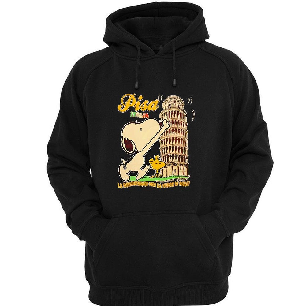 Snoopy And Woodstock Pisa Italia La Raddrizziamo Noi La Torre Di Pisa Shirt Snoopy And Woodstock Pisa Italia La Raddrizziamo Noi La Torre Di Pisa Shirt