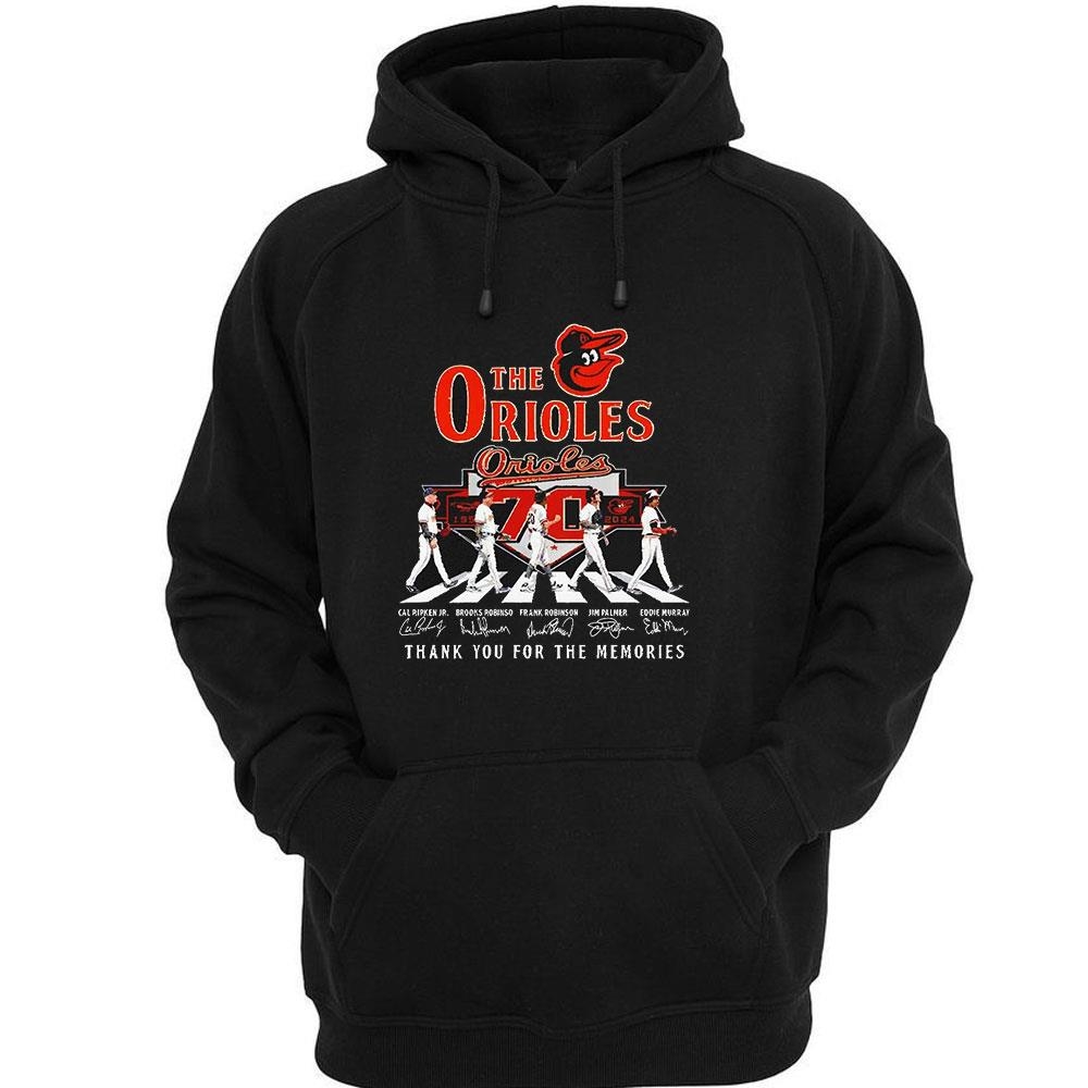 The Orioles Thank You For The Memories Abbey Road Signatures Shirt Hoodie The Orioles Thank You For The Memories Abbey Road Signatures Shirt Hoodie