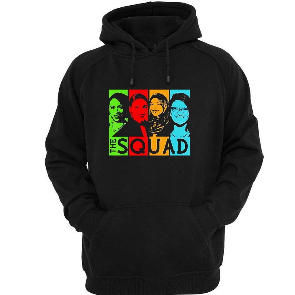 The Squad Women Democratic Shirt Hoodie The Squad Women Democratic Shirt Hoodie