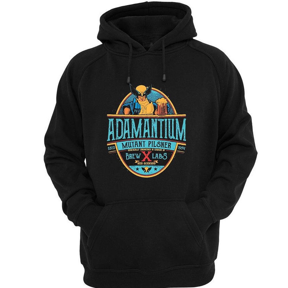 Wolverine Adamantium Mutant Pilsner Beer Logo Shirt Wolverine Adamantium Mutant Pilsner Beer Logo Shirt