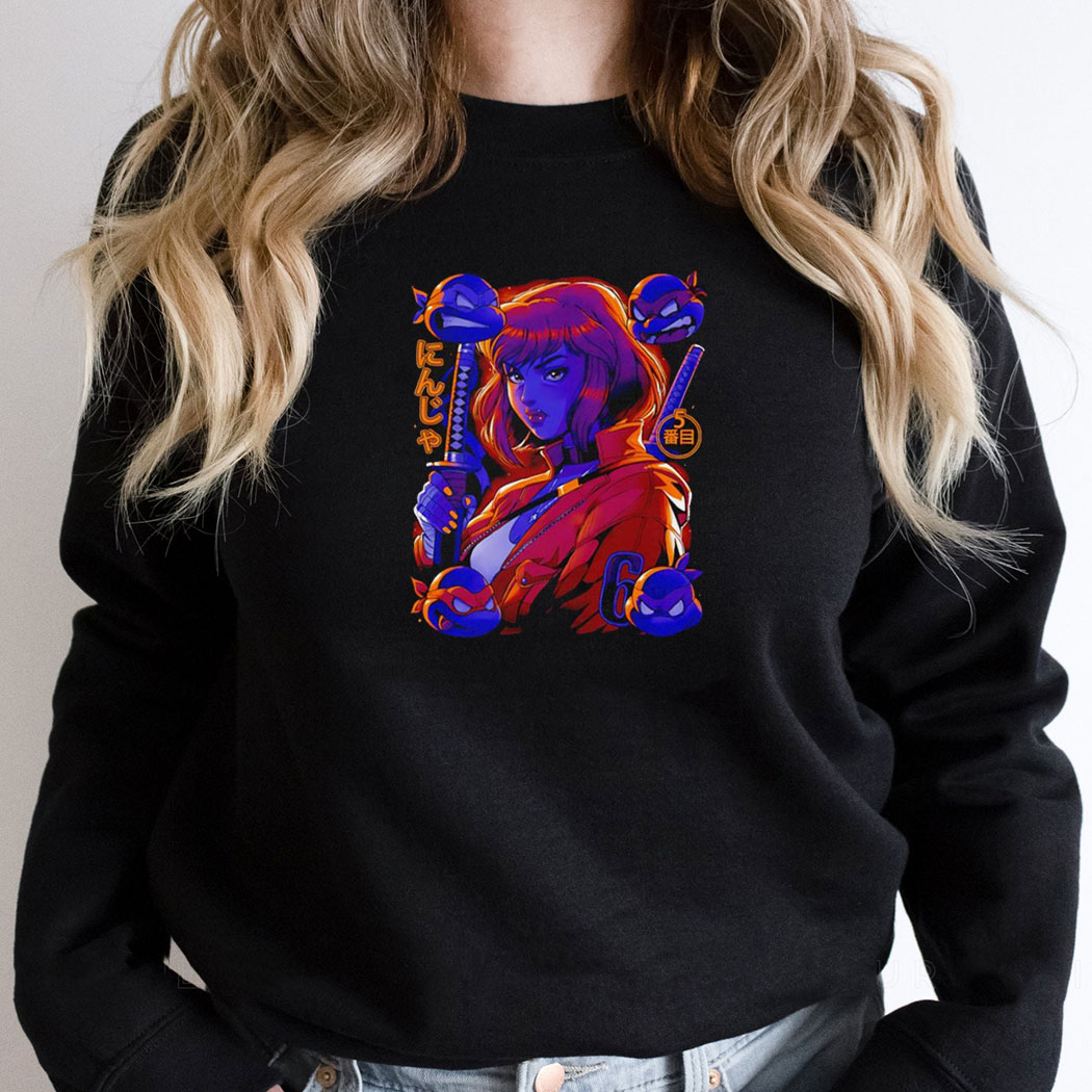 April Oneil From Teenage Mutant Ninja Turtles Shirt Hoodie
