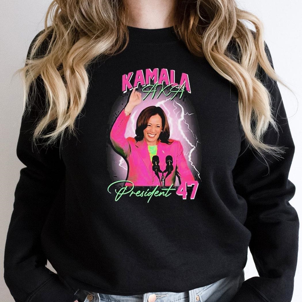Art Hunny Kamala Harris President 47 Shirt
