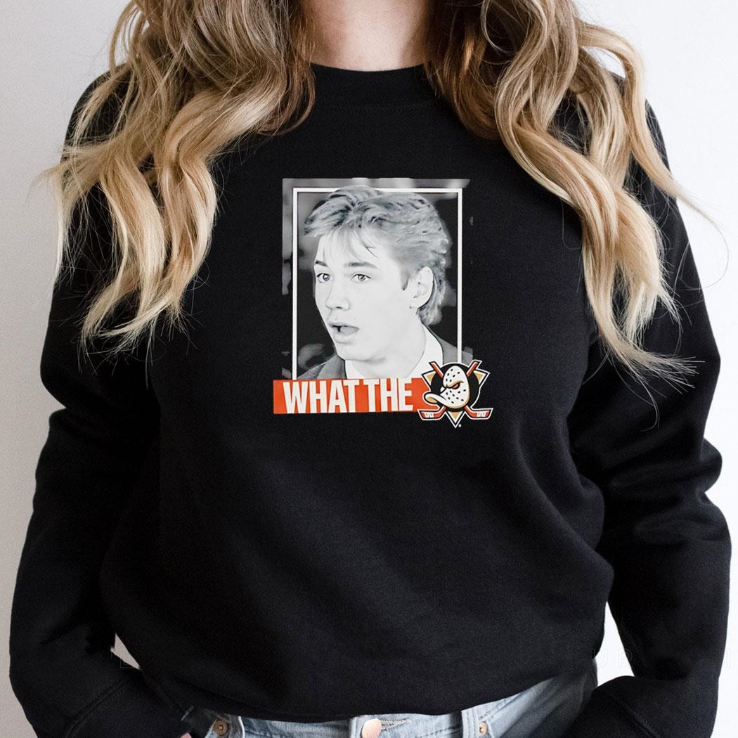 Beckett Sennecke What The Anaheim Ducks Hockey Shirt Beckett Sennecke What The Anaheim Ducks Hockey Shirt