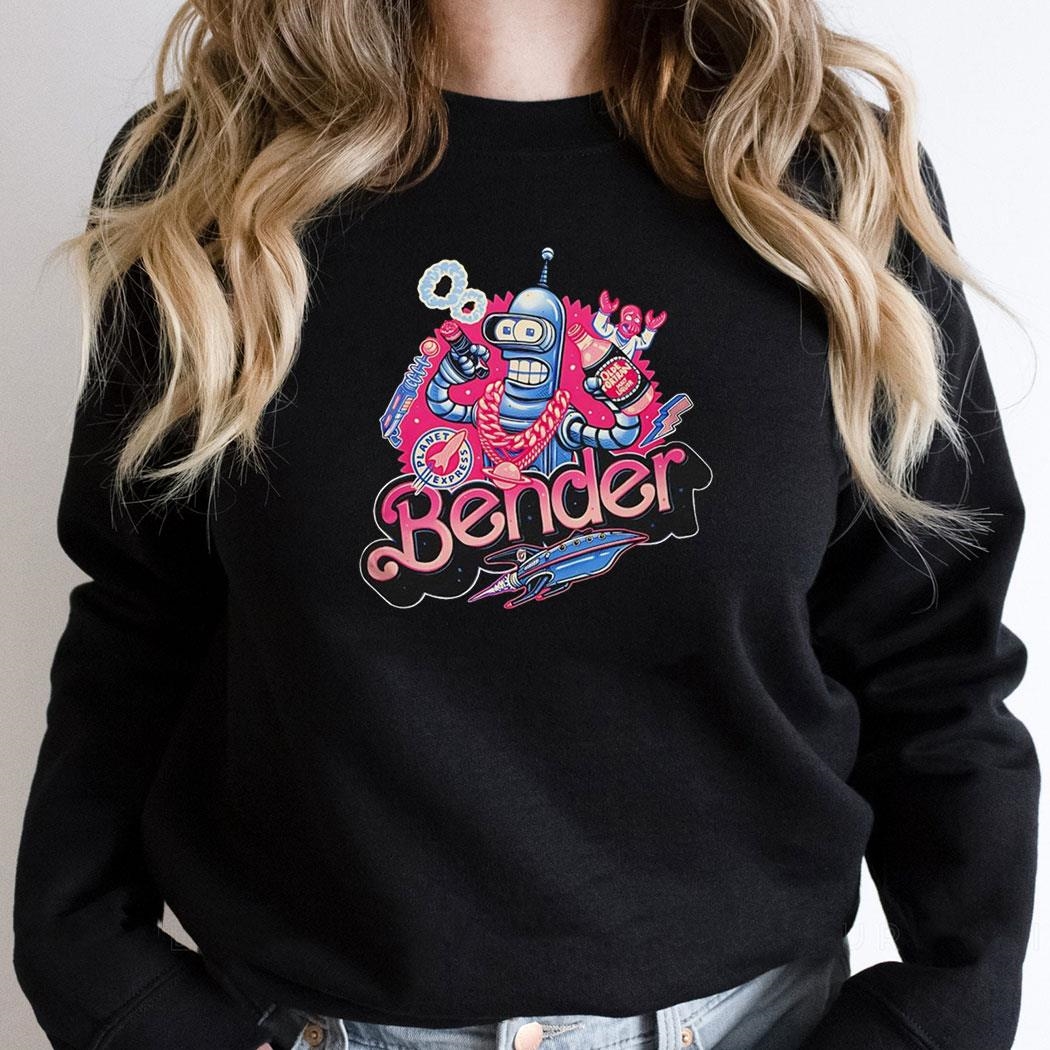 Bender X Barbie Pink Future Ahead Of Us Shirt Bender X Barbie Pink Future Ahead Of Us Shirt