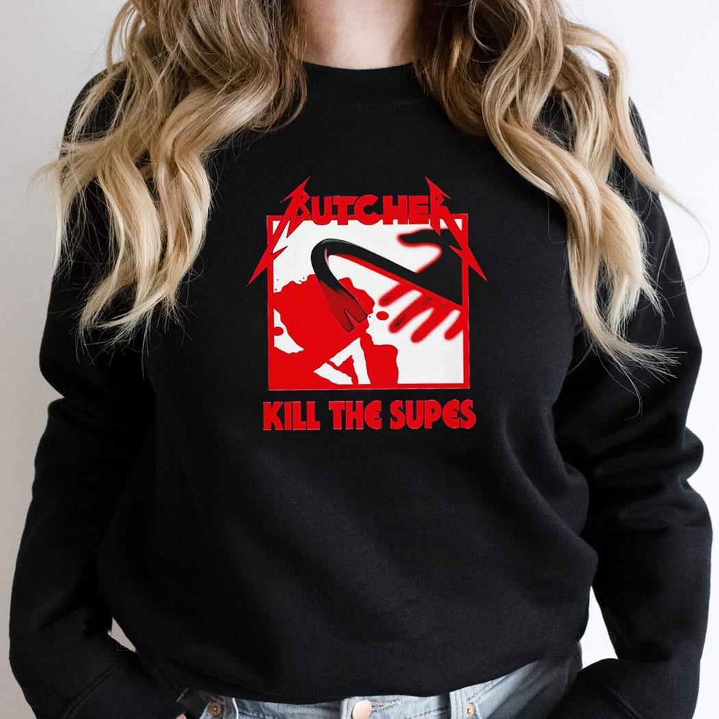 Billy Butcher From The Boys Style Of A Metallica Album Shirt