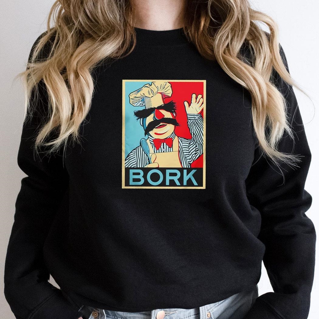 Bork Swedish Chef In The Style Of Shepard Faireys Hope Shirt
