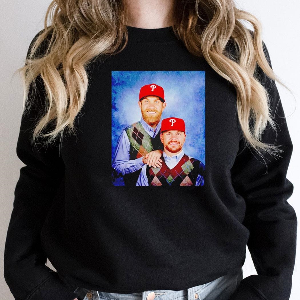 Bryce Harper And Kyle Schwarber Philadelphia Phillies Brothers Shirt Hoodie