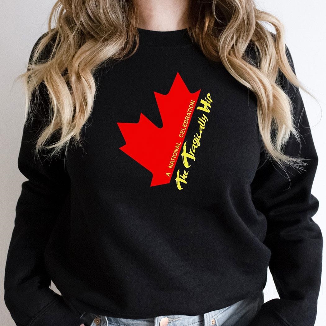 Canada The Tragically Hip A National Celebration Cbc Olympics Shirt