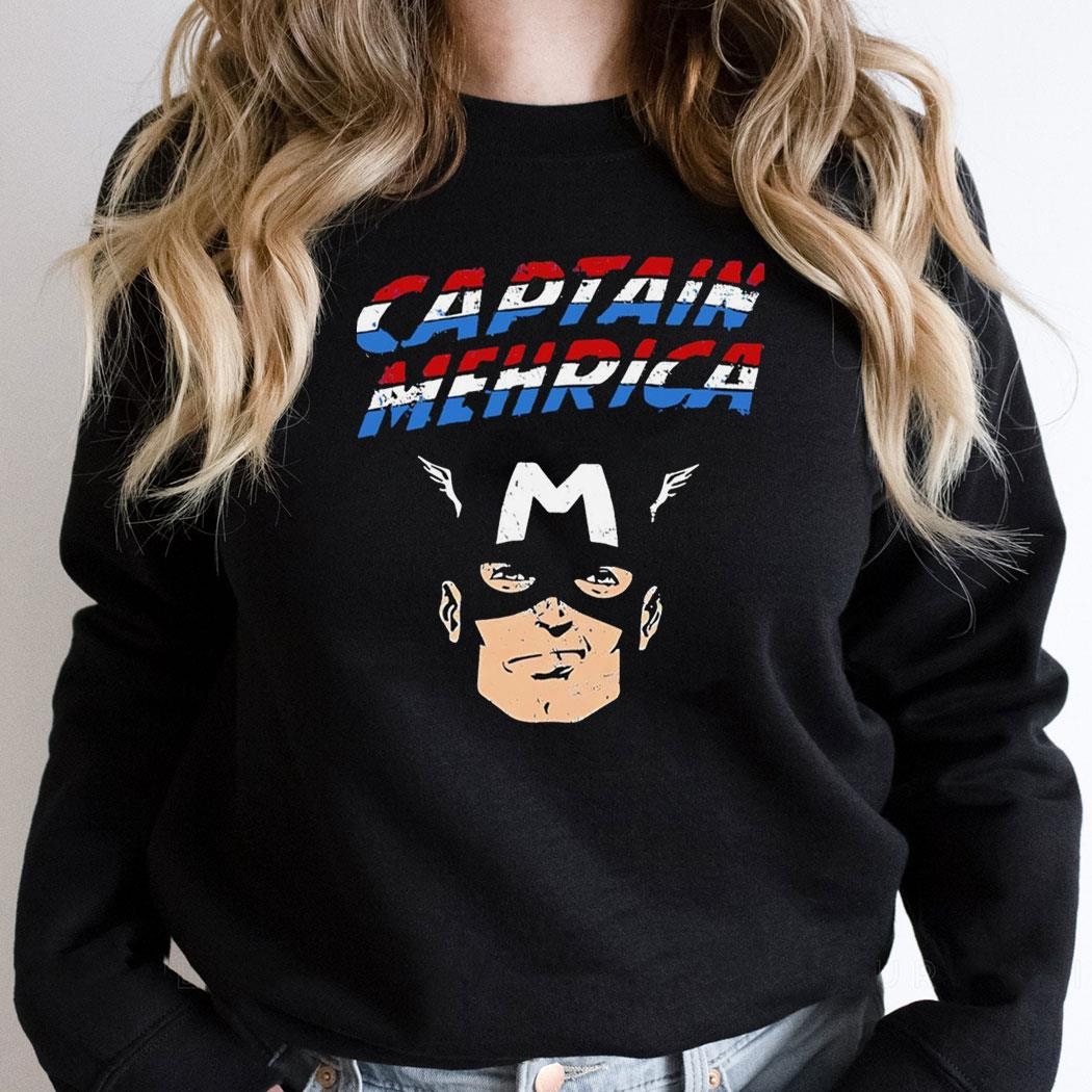 Captain Mehrica Meh An Ambivalent Super Hero Shirt