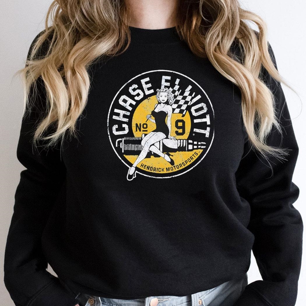 Chase Elliott No9 Hendrick Motorsports Vintage Shirt Hoodie