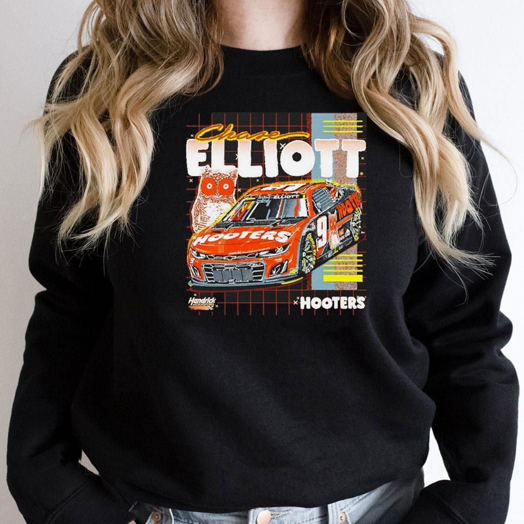 Chase Elliott Richard Childress Racing Team Collection Shirt Hoodie
