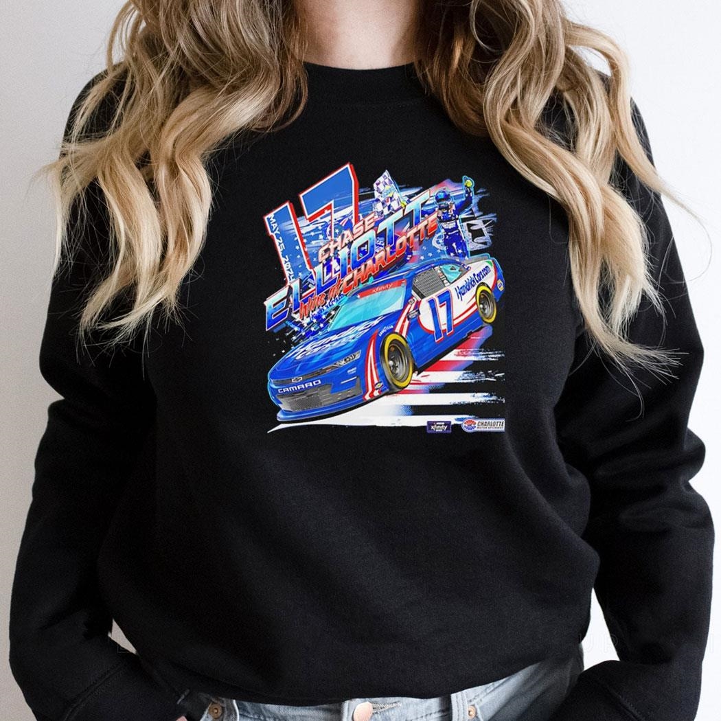 Chase Elliott Wins At Charlotte Hendrick Motorsports Shirt Hoodie