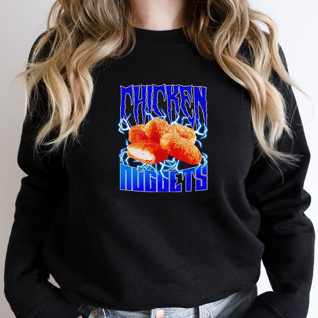 Chicken Nuggets Heavy Metal Shirt