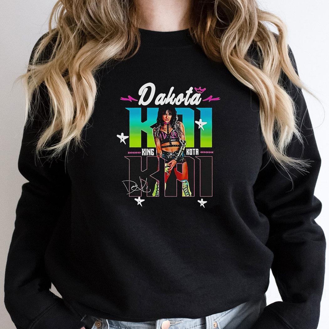 Dakota Kai King Kota Signature Graphic Shirt Hoodie Dakota Kai King Kota Signature Graphic Shirt Hoodie