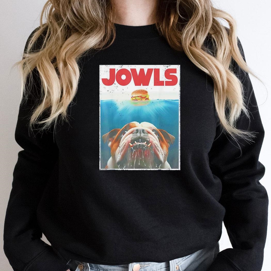 Dog With Hamburger Jowls Style Jaws Shirt