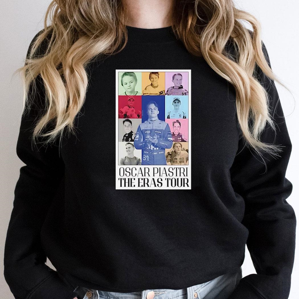 Formula 1 Oscar Piastri The Eras Tour 2024 Shirt