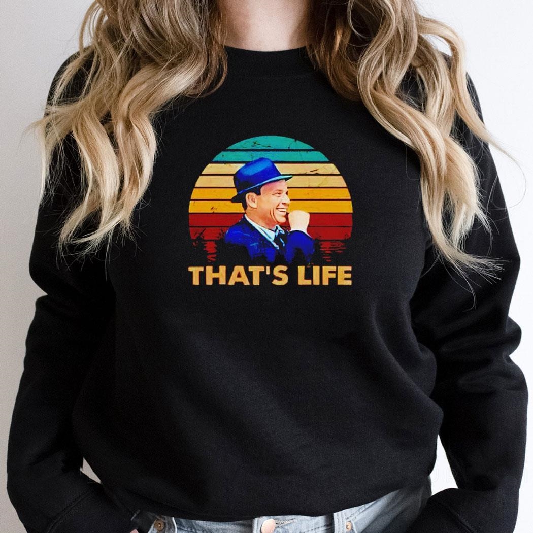 Frank Sinatra Thats Life Vintage Shirt
