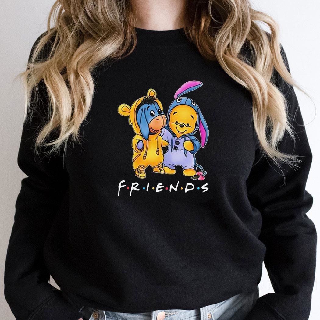 Friends Winnie The Pooh And Eeyore Best Mates Painting Shirthoodie