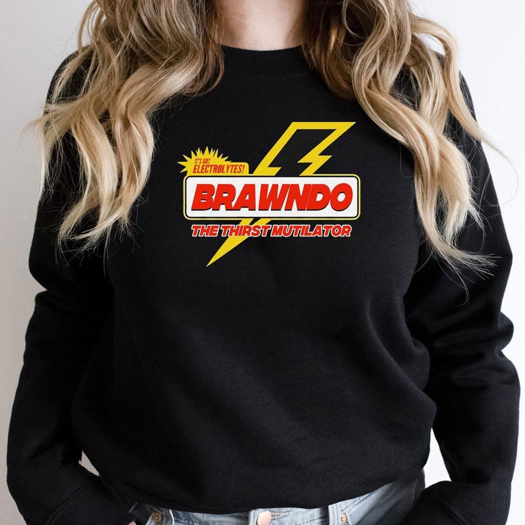 Idiocracy Inspired Brawndo Logo Shirt