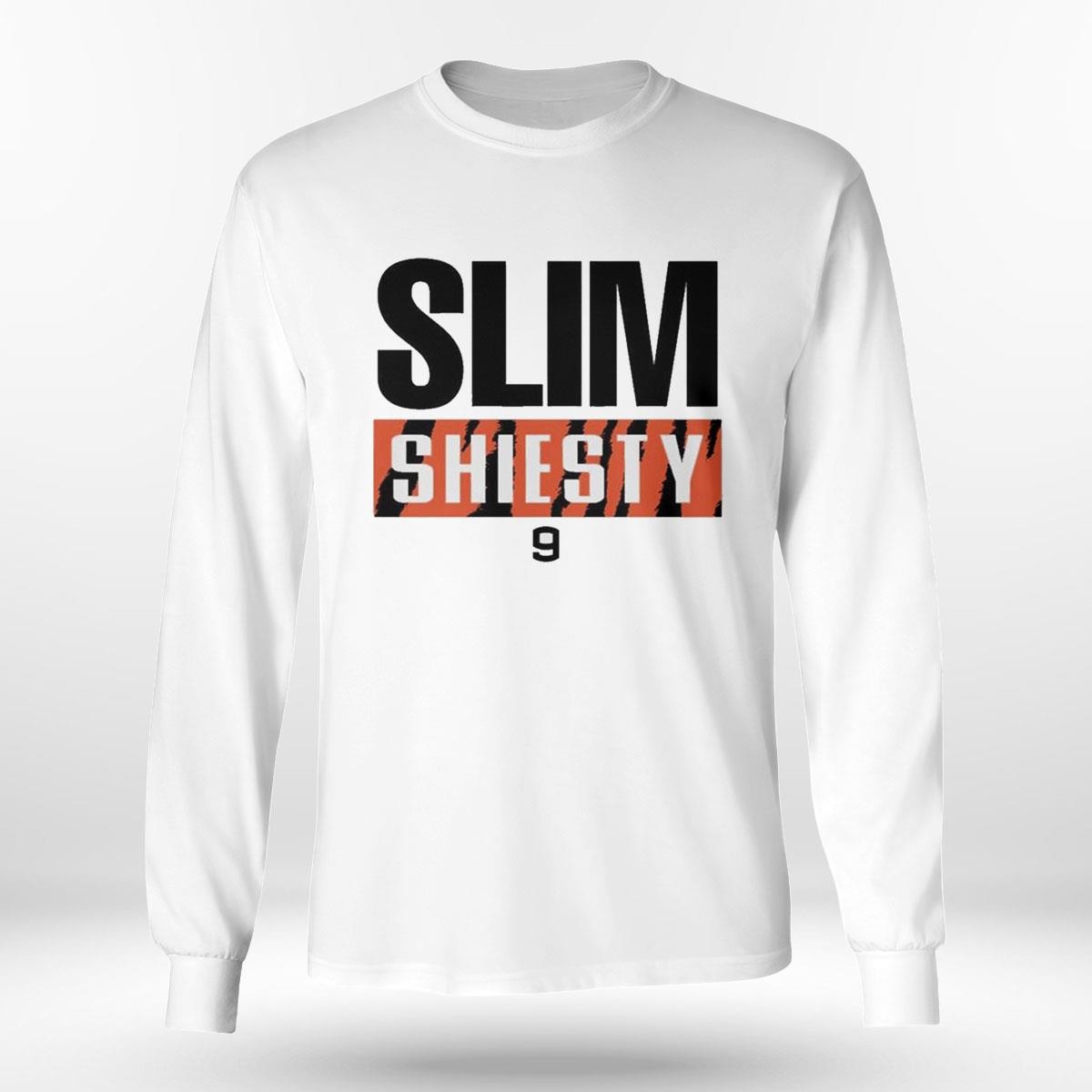 Joe Burrow Slim Shiesty 9 Cincinnati Bengals Nfl T Shirt Joe Burrow Slim Shiesty 9 Cincinnati Bengals Nfl T Shirt