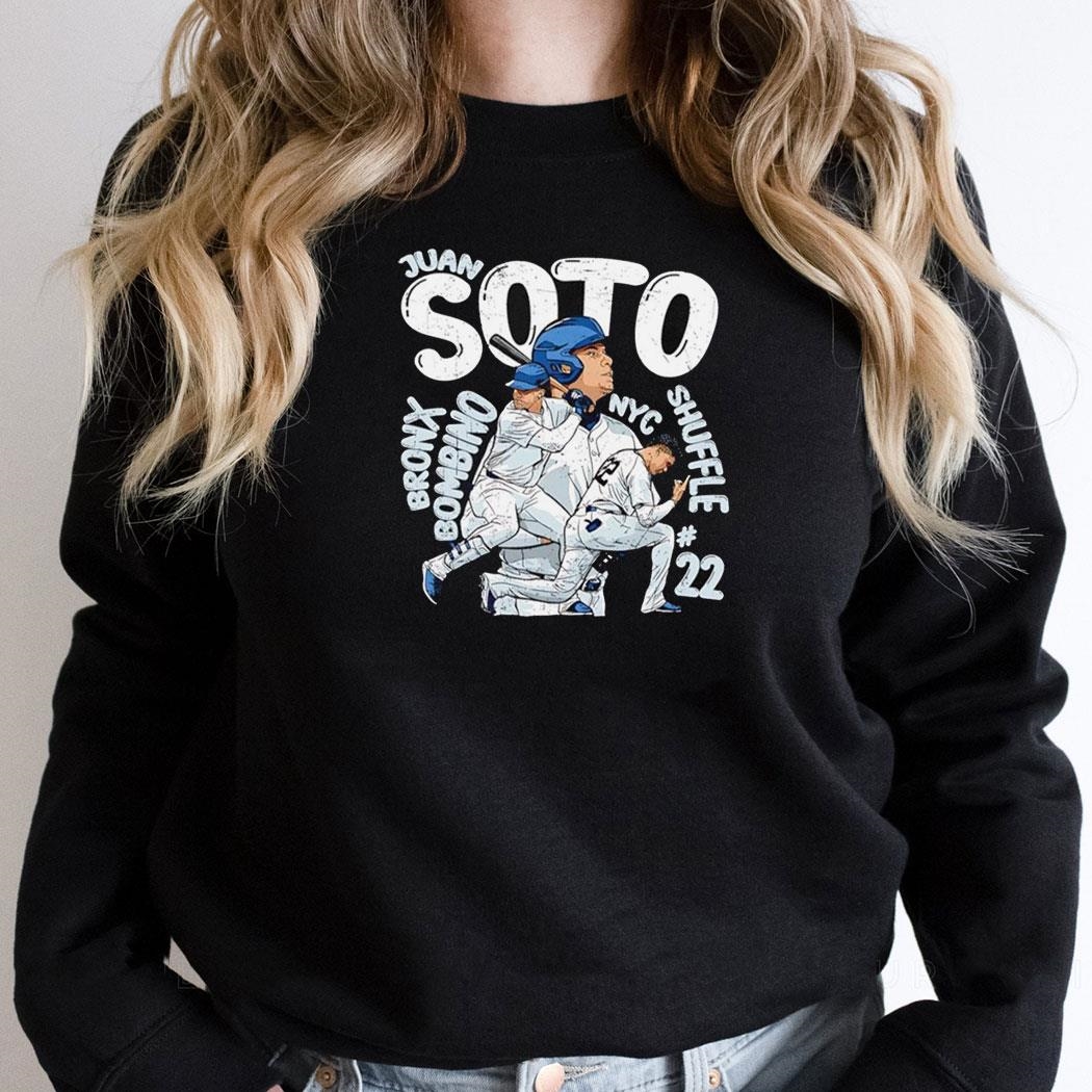 Juan Soto Is The Bronx Bombino New York Yankees Baseball Shirt Hoodie
