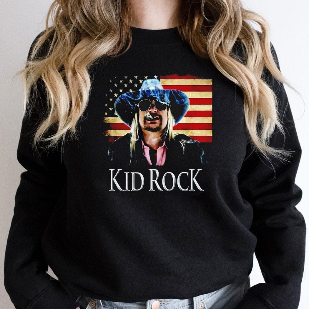 Kid Rock American Flag 2024 Shirt