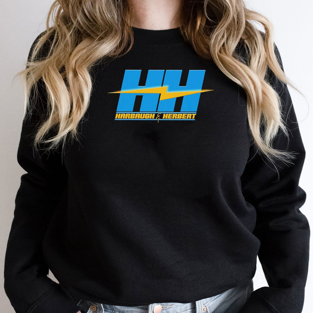 Los Angeles Chargers Hh Harbaugh And Herbert Logo Shirt Hoodie