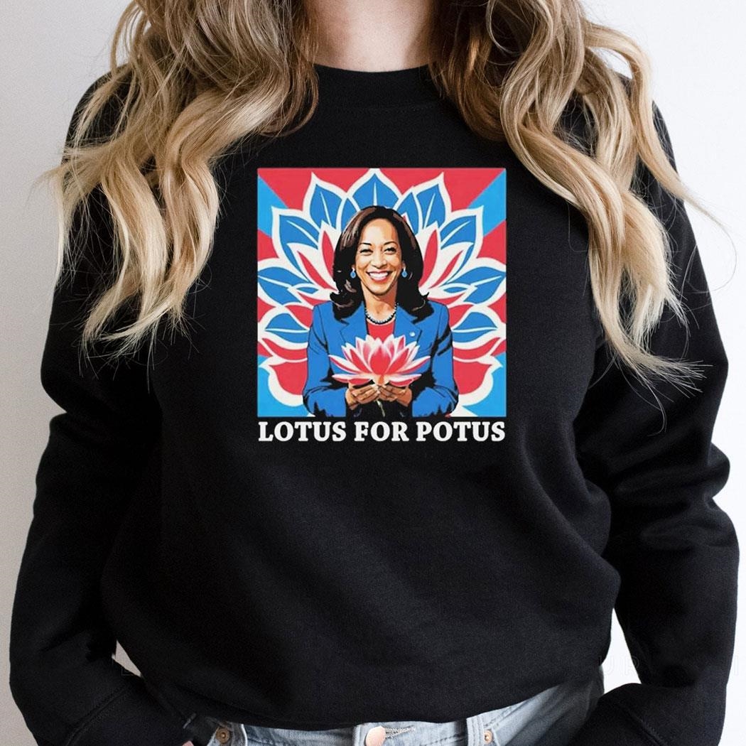 Lotus For Potus Kamala Harris President 2024 Shirt