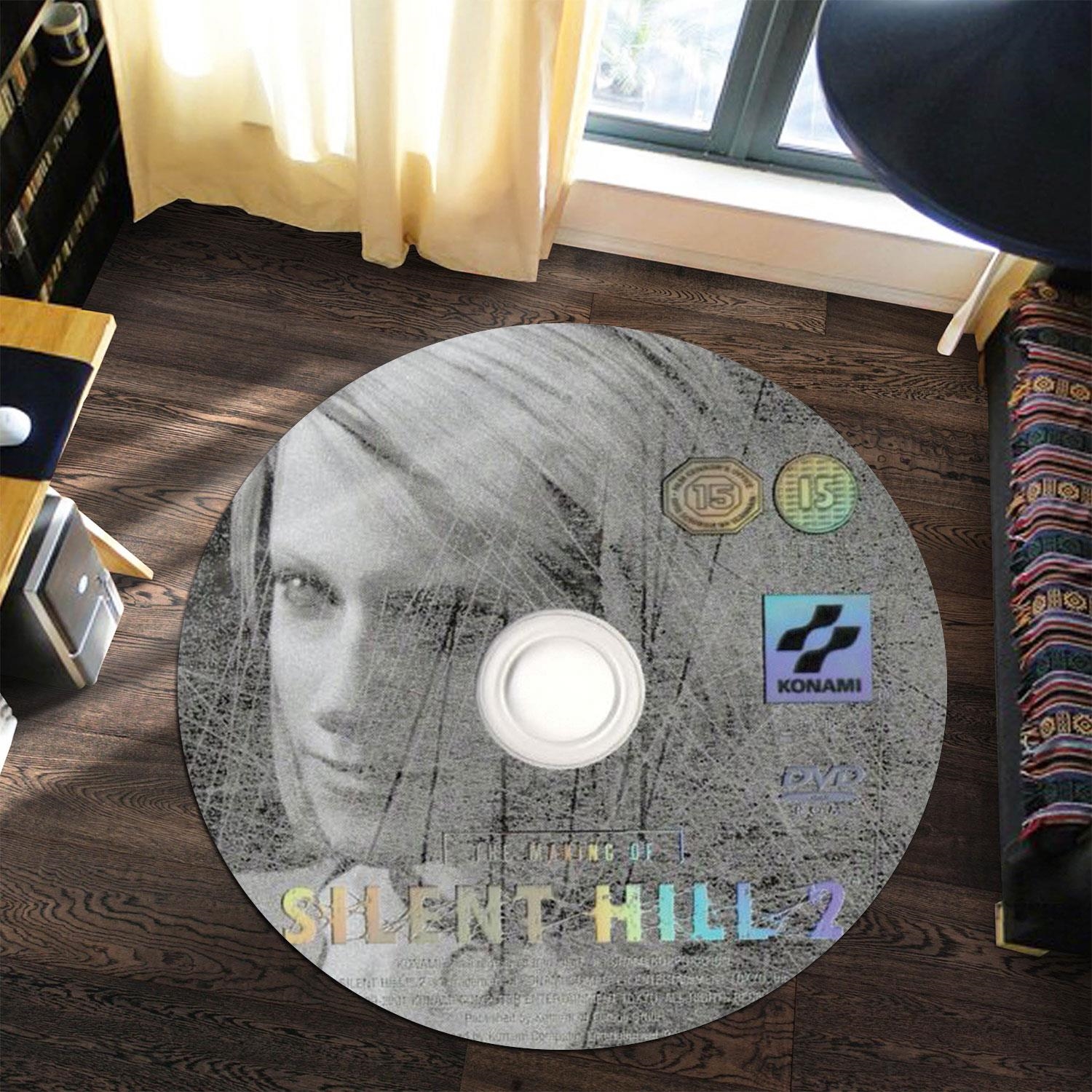 Making Of Silent Hill 2 Disc Round Rug Carpet