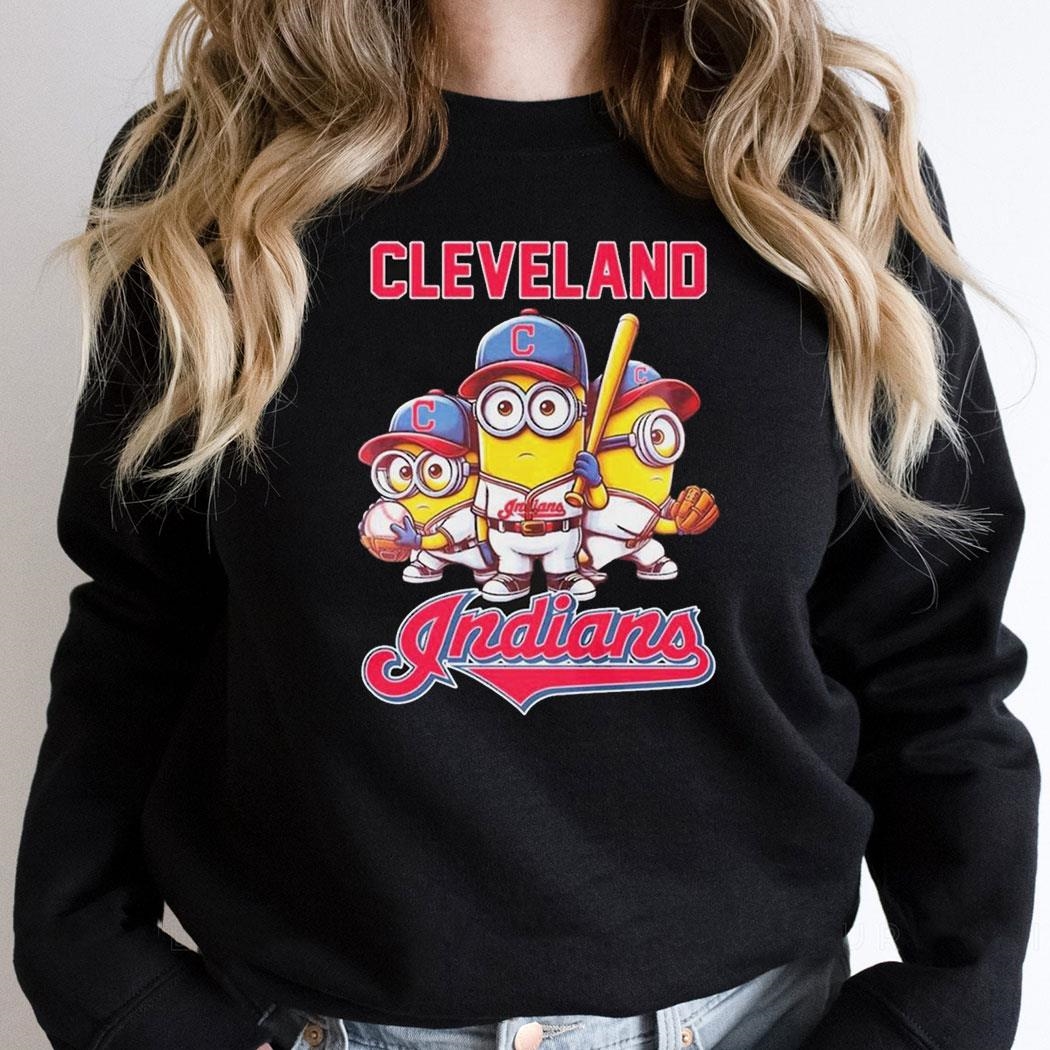 Minions 2024 Cleveland Indians Mlb Shirt Minions 2024 Cleveland Indians Mlb Shirt