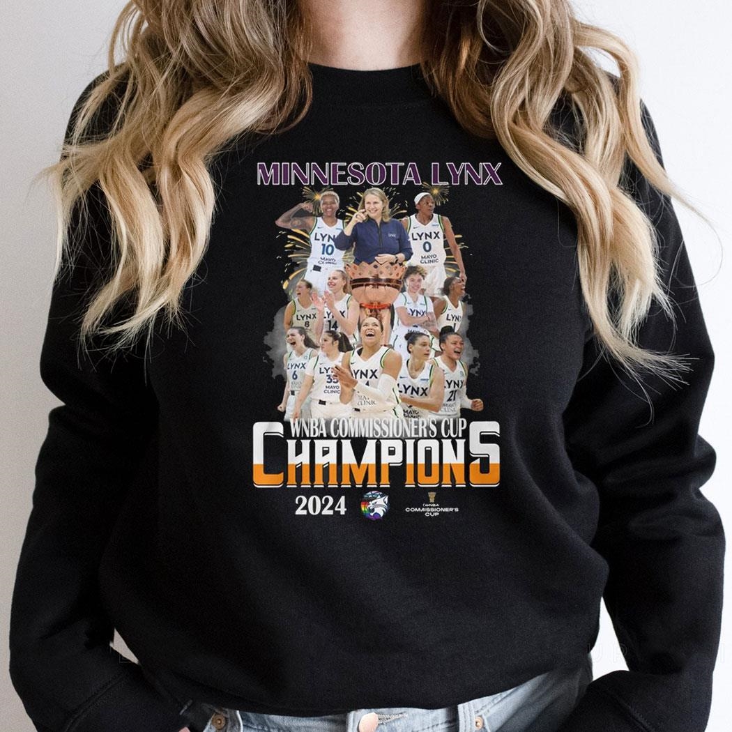 Minnesota Lynx Wnba Commissioners Cup Champions 2024 Shirt Minnesota Lynx Wnba Commissioners Cup Champions 2024 Shirt