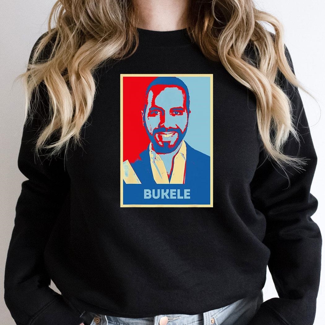 Nayib Bukele El Salvador Pupusas Presidente Hope Shirt