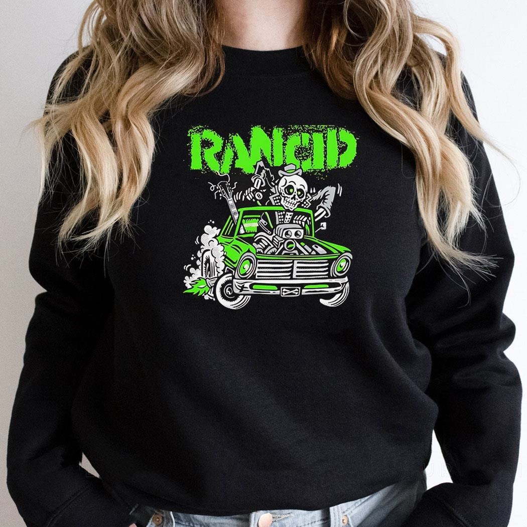 Rancid Skeleton Nova Truck Shirt