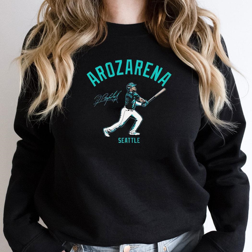 Randy Arozarena Seattle Mariners Swing Signature 2024 Shirt