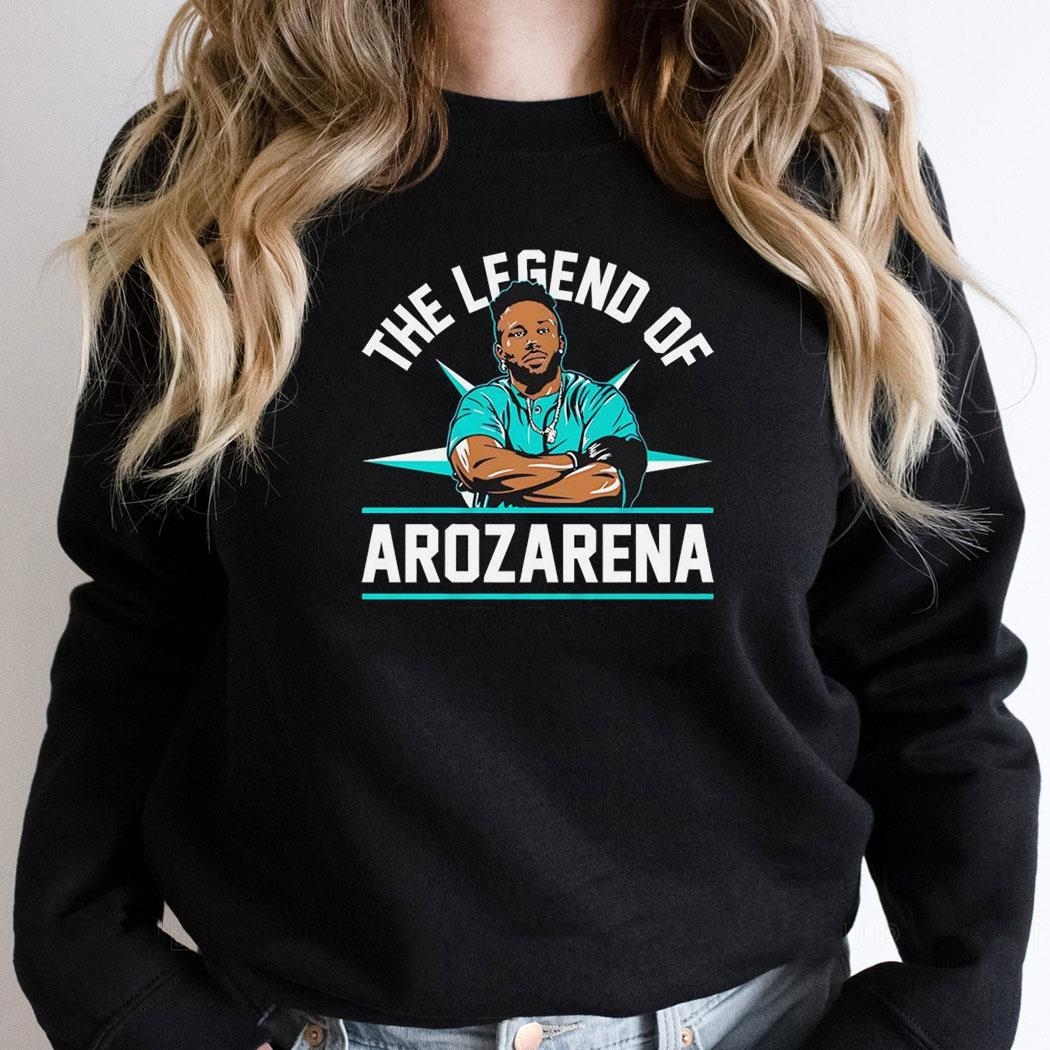 Randy Arozarena Seattle Mariners The Legend Of Arozarena 2024 Shirt