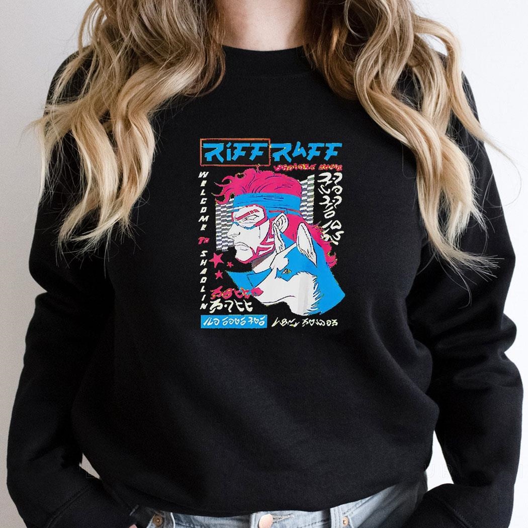 Riff Raff Neon Cyber Punk Shirt