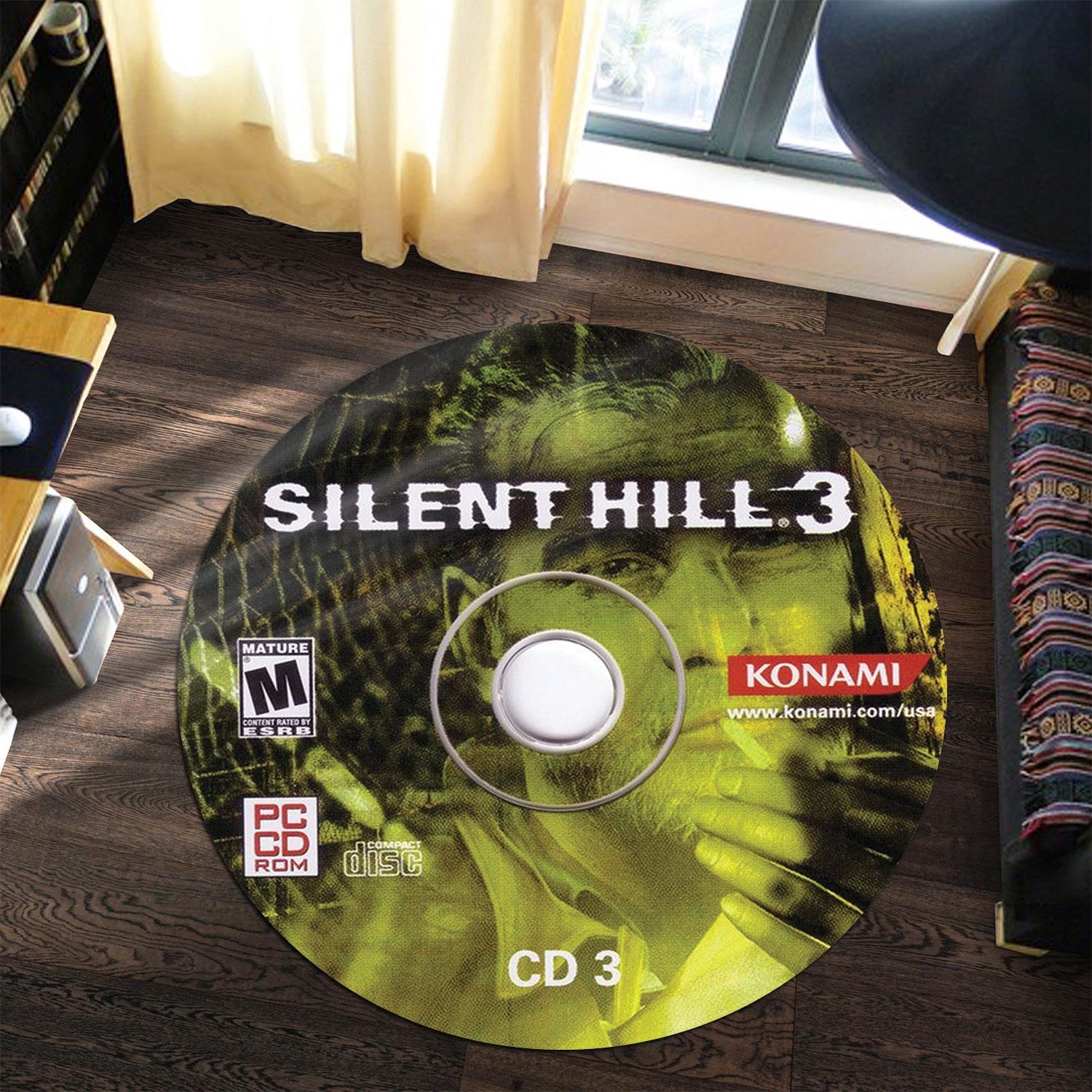 Silent Hill 3 Cd 3 Round Rug Carpet