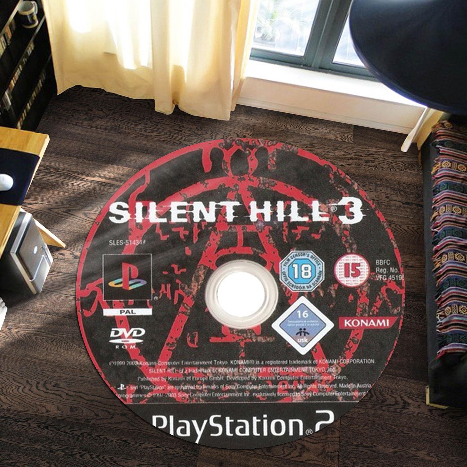 Silent Hill 3 Version Disc Round Rug Carpet
