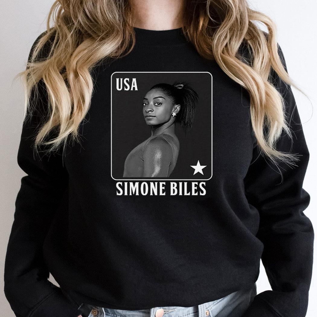 Simone Biles Gymnastics Playing Card Usa Shirt Simone Biles Gymnastics Playing Card Usa Shirt