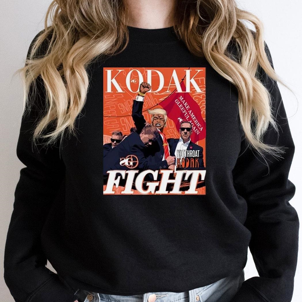 Sniper Gang Kodak Fight Kutthroat Kodak Make America Gleeful Again Shirt