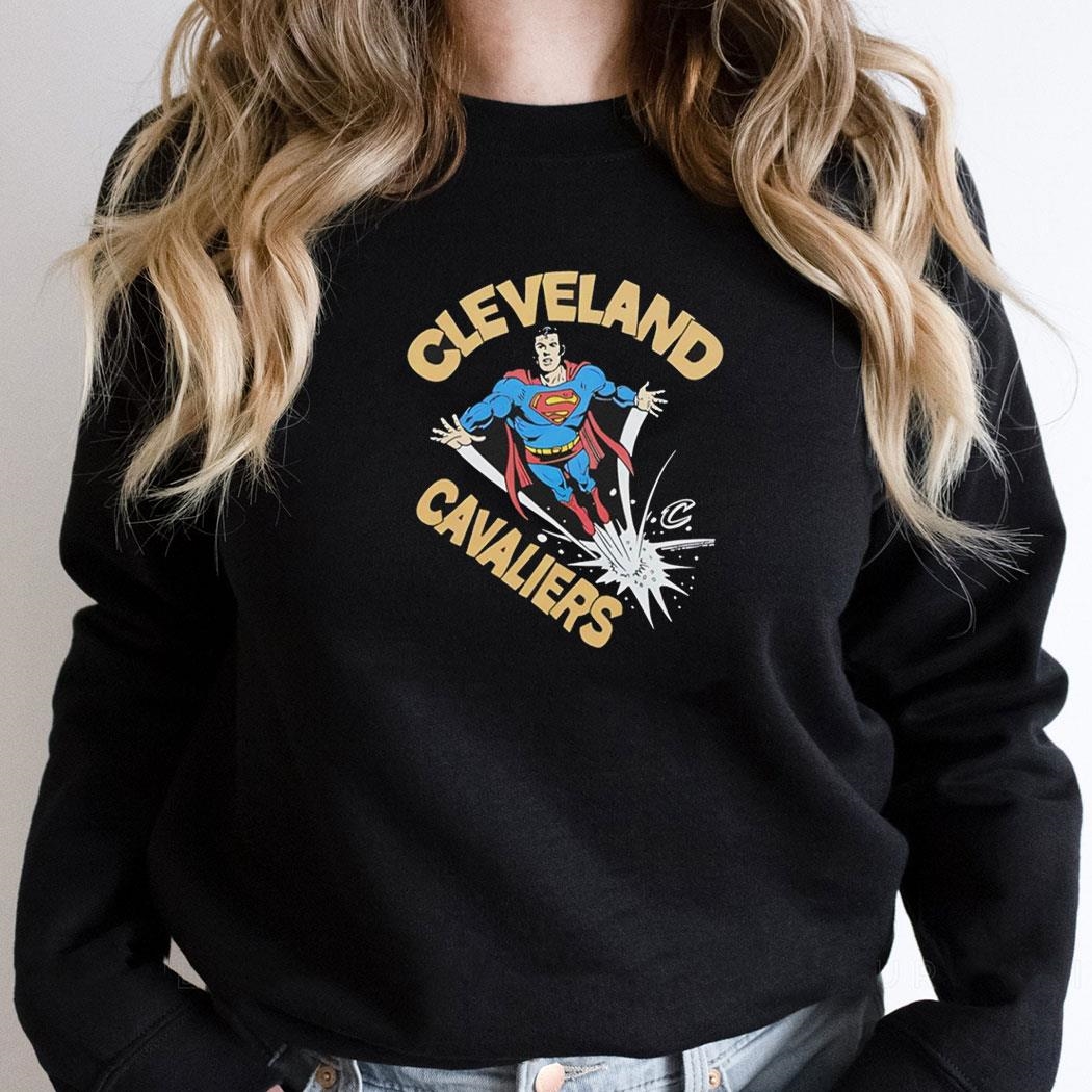 Superman Cleveland Cavaliers Comic Shirt