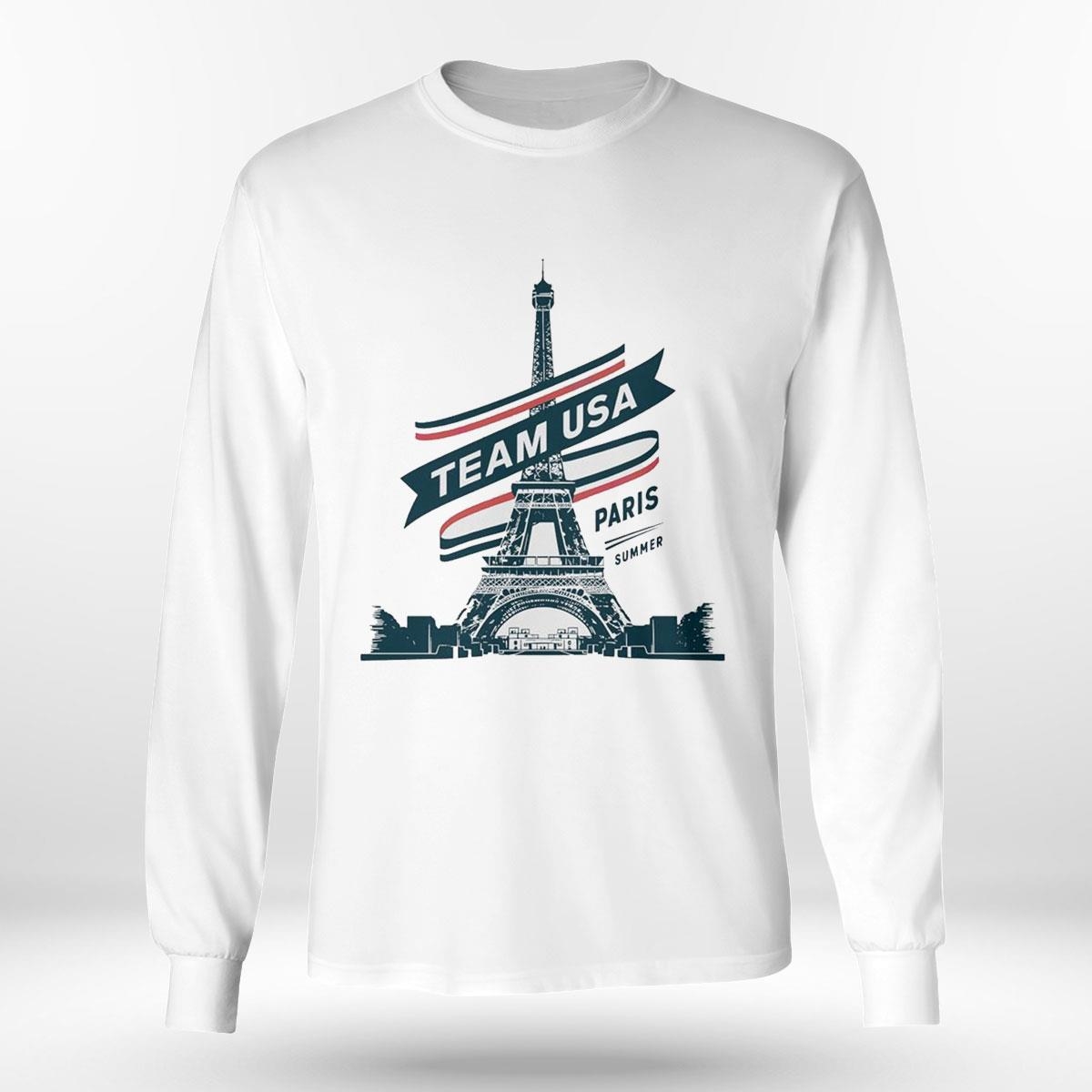 Team Usa Paris Summer Olympics 2024 Logo Shirt Hoodie Team Usa Paris Summer Olympics 2024 Logo Shirt Hoodie