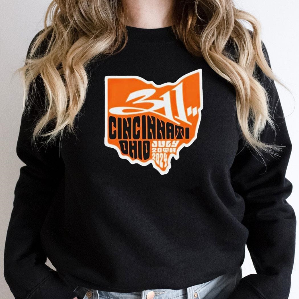 The 311 July 20 2024 Cincinnati Oh T Shirt