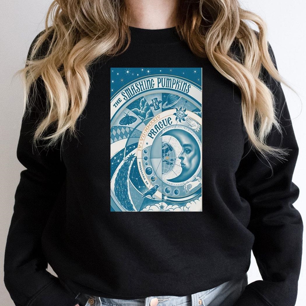 The Smashing Pumpkins July 4 2024 O2 Universum Prague Czechia Poster Shirt