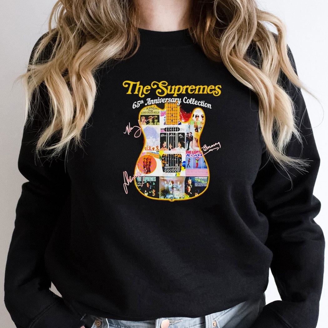 The Supremes 65th Anniversary Collection Shirt Hoodie