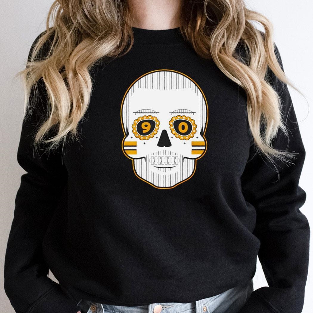 Tj Watt Sugar Skull Shirt Hoodie Tj Watt Sugar Skull Shirt Hoodie