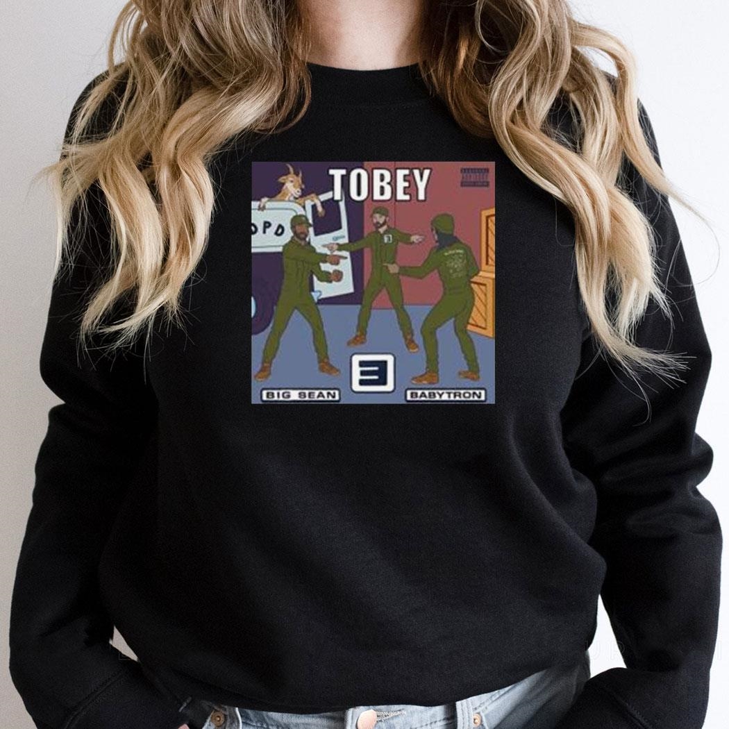 Tobey Eminem Collaboration Big Sean And Babytron Classic Painting Shirt Hoodie Tobey Eminem Collaboration Big Sean And Babytron Classic Painting Shirt Hoodie