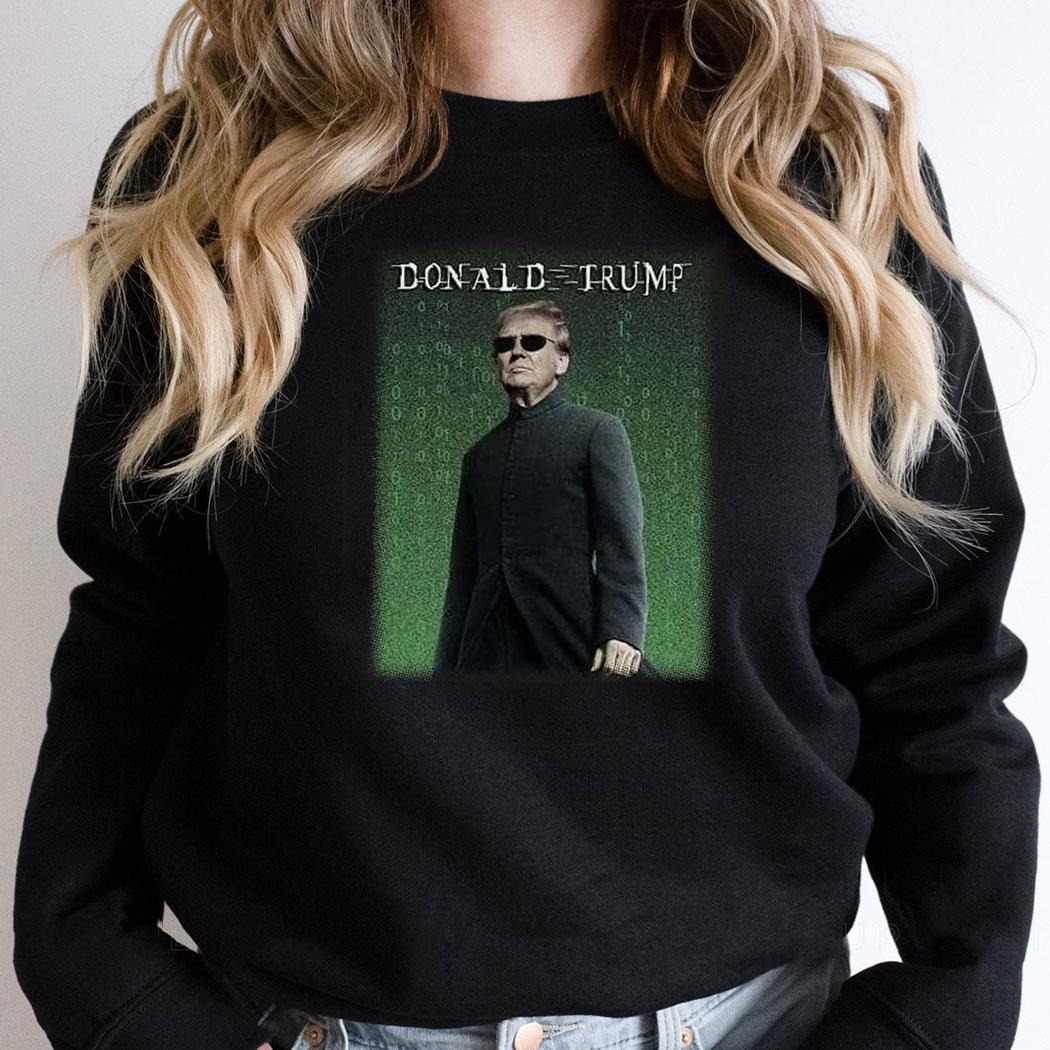 Trump Assassination Attempt Neo Matrix Parody Shirt Trump Assassination Attempt Neo Matrix Parody Shirt