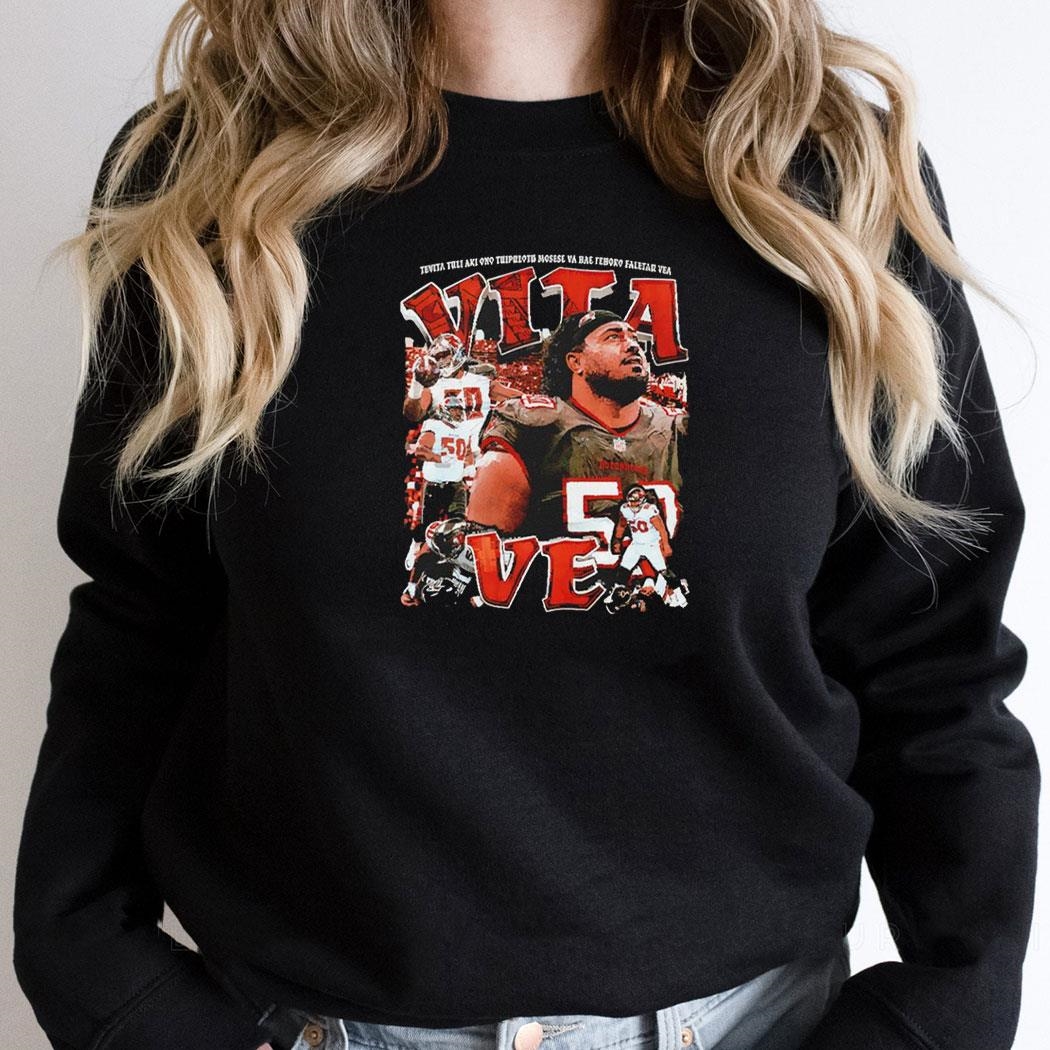 Vita 50 Tampa Bay Buccaneers Tevita Tuli Aki Oko Tuiphloth Mosese Shirt